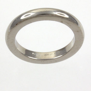 18ct white gold 6.9g Wedding Ring size K½